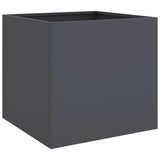 Planter Anthracite 42x40x39 cm Steel