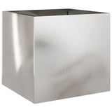 Planter Silver 42x40x39 cm Stainless Steel