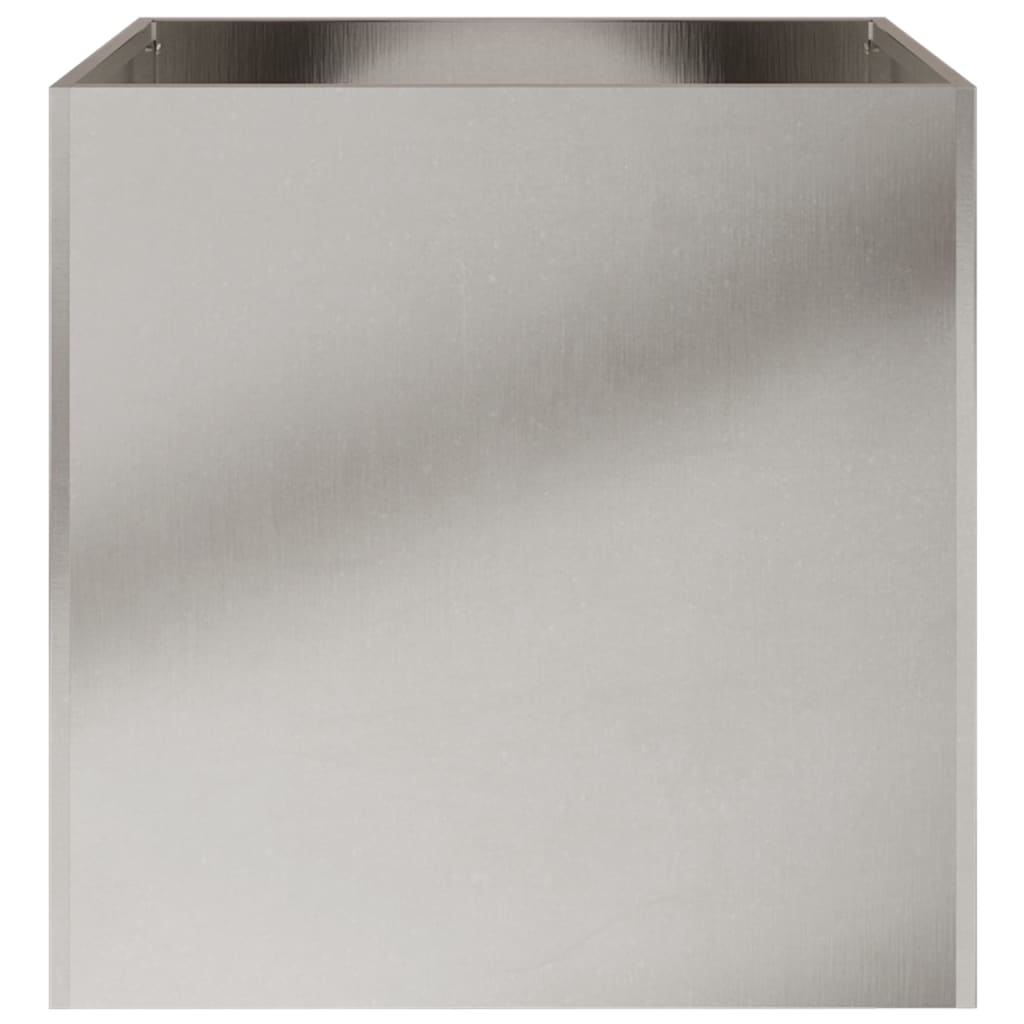 Planter Silver 42x40x39 cm Stainless Steel