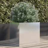 Planter Silver 42x40x39 cm Stainless Steel