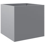 Planter Silver 42x40x39 cm Galvanised Steel