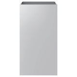 Planter Silver 42x38x75 cm Galvanised Steel