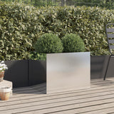 Planter Silver 62x47x46 cm Stainless Steel