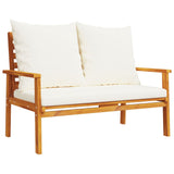 5 Piece Garden Lounge Set with Cushions Solid Wood Acacia