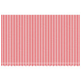 Replacement Fabric for Awning Red and White Stripe 5x3 m