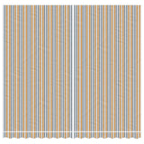 Replacement Fabric for Awning Multicolour Stripe 4x3.5 m