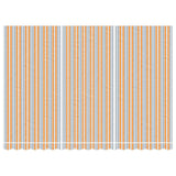 Replacement Fabric for Awning Multicolour Stripe 4.5x3 m