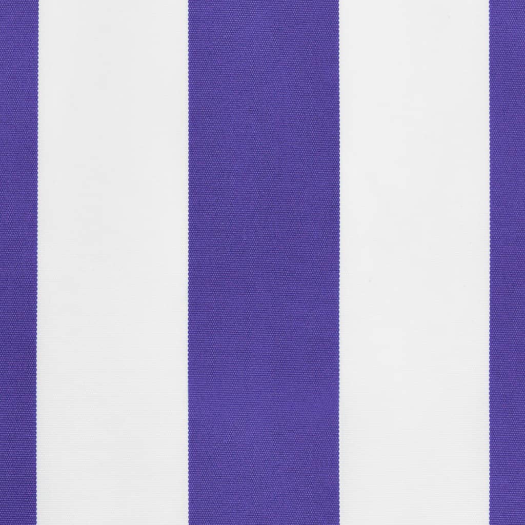 Replacement Fabric for Awning Valance Blue and White Stripe 3.5 m