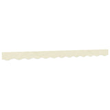 Replacement Fabric for Awning Valance Cream Stripe 3 m