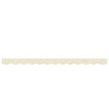 Replacement Fabric for Awning Valance Cream Stripe 3 m