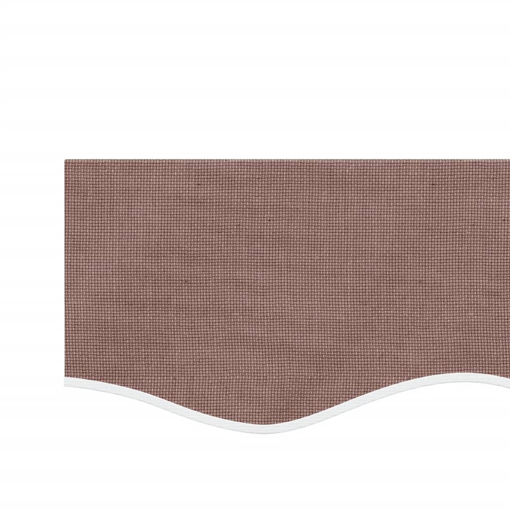 Replacement Fabric for Awning Valance Brown Stripe 3 m