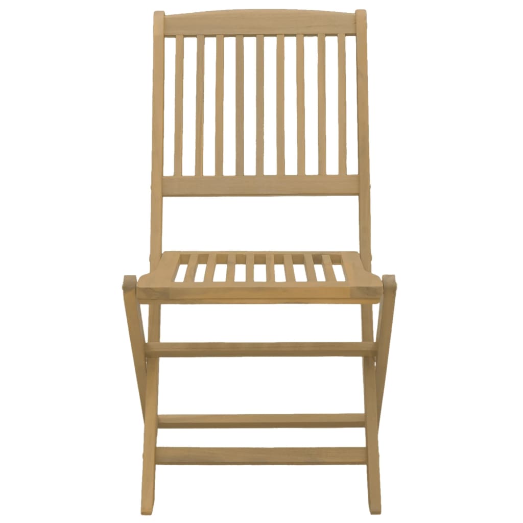 Folding Garden Chairs 8 pcs 48.5x57x90 cm Solid Wood Acacia