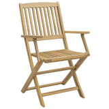 5 Piece Garden Dining Set Solid Wood Acacia