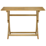 5 Piece Garden Dining Set Solid Wood Acacia