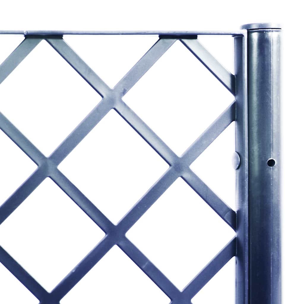 Garden Planter with Trellis Blue Grey 200x160x142 cm PP
