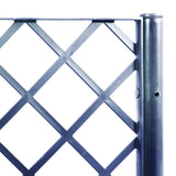 Garden Planter with Trellis Blue Grey 200x160x142 cm PP