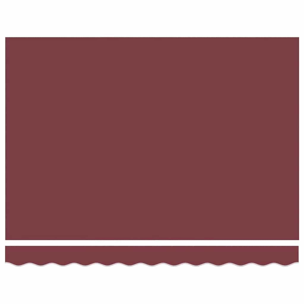 Automatic Retractable Awning Burgundy 300x250 cm