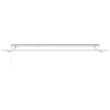 Manual Retractable Awning Burgundy 400x300 cm