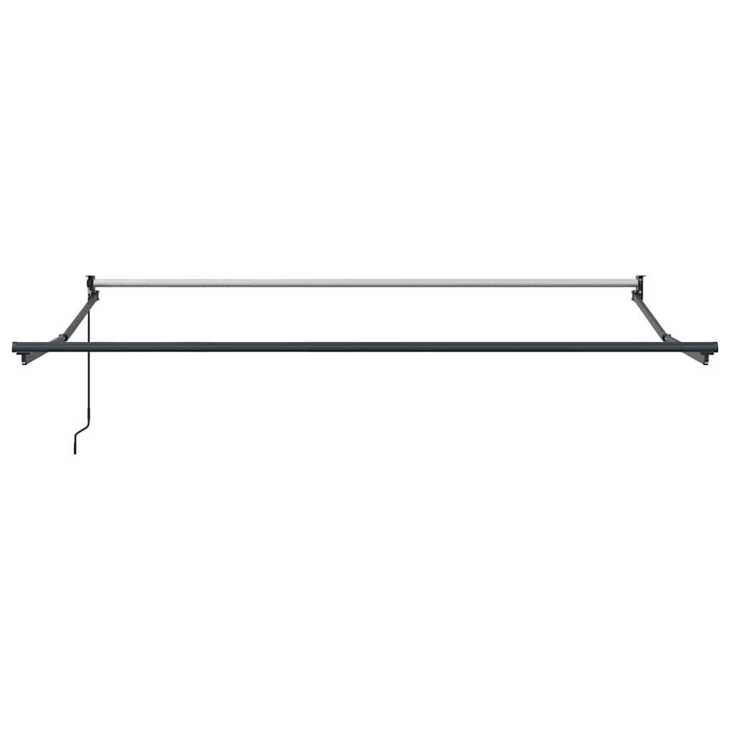 Manual Retractable Awning Burgundy 300x250 cm