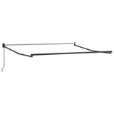 Manual Retractable Awning Burgundy 300x250 cm