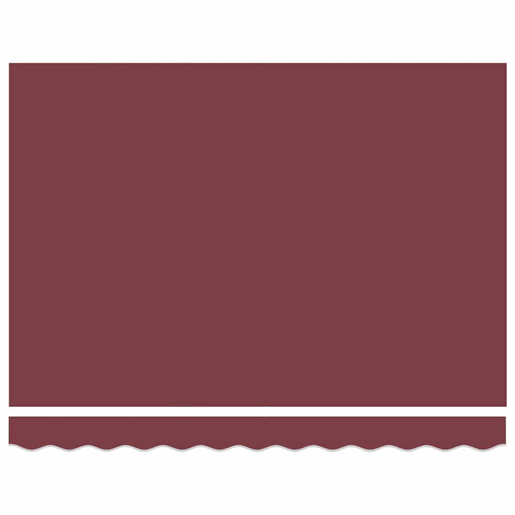 Automatic Retractable Awning Burgundy 300x250 cm