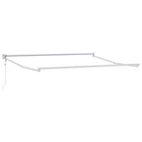 Automatic Retractable Awning Burgundy 300x250 cm