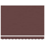 Automatic Retractable Awning Brown 300x250 cm