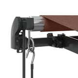 Automatic Retractable Awning Brown 400x350 cm