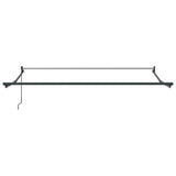 Manual Retractable Awning Brown 300x250 cm