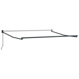 Manual Retractable Awning Brown 300x250 cm