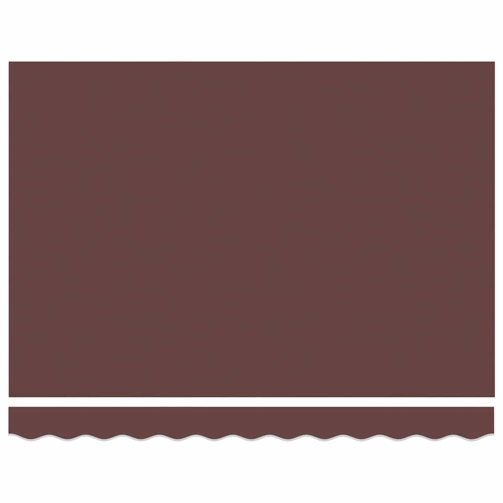 Automatic Retractable Awning Brown 300x250 cm