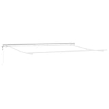 Automatic Retractable Awning Anthracite&White 400x300 cm