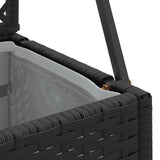 Planter Black 105 x 30 x 170 cm Metal
