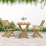 Folding Garden Chairs 2 pcs 54.5x61.5x86.5 cm Solid Wood Acacia