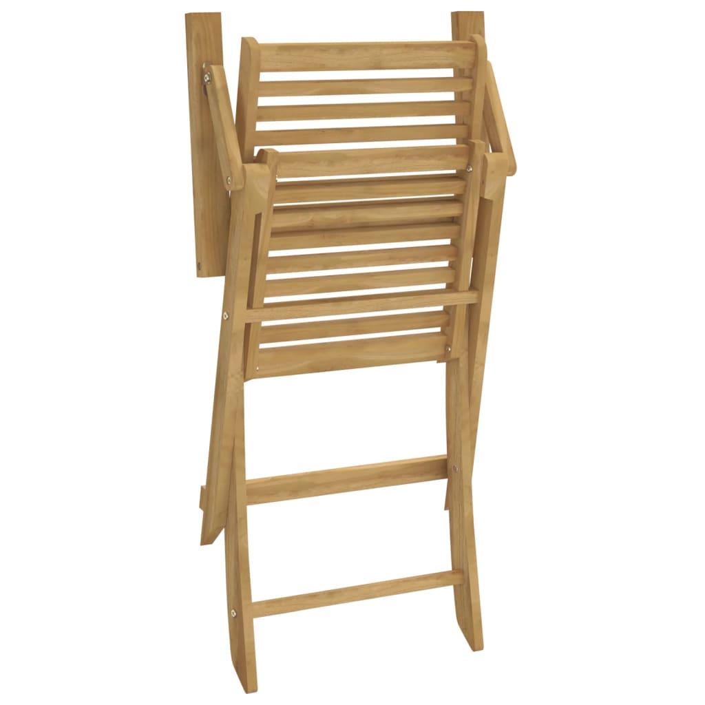 Folding Garden Chairs 4 pcs 54.5x61.5x86.5 cm Solid Wood Acacia