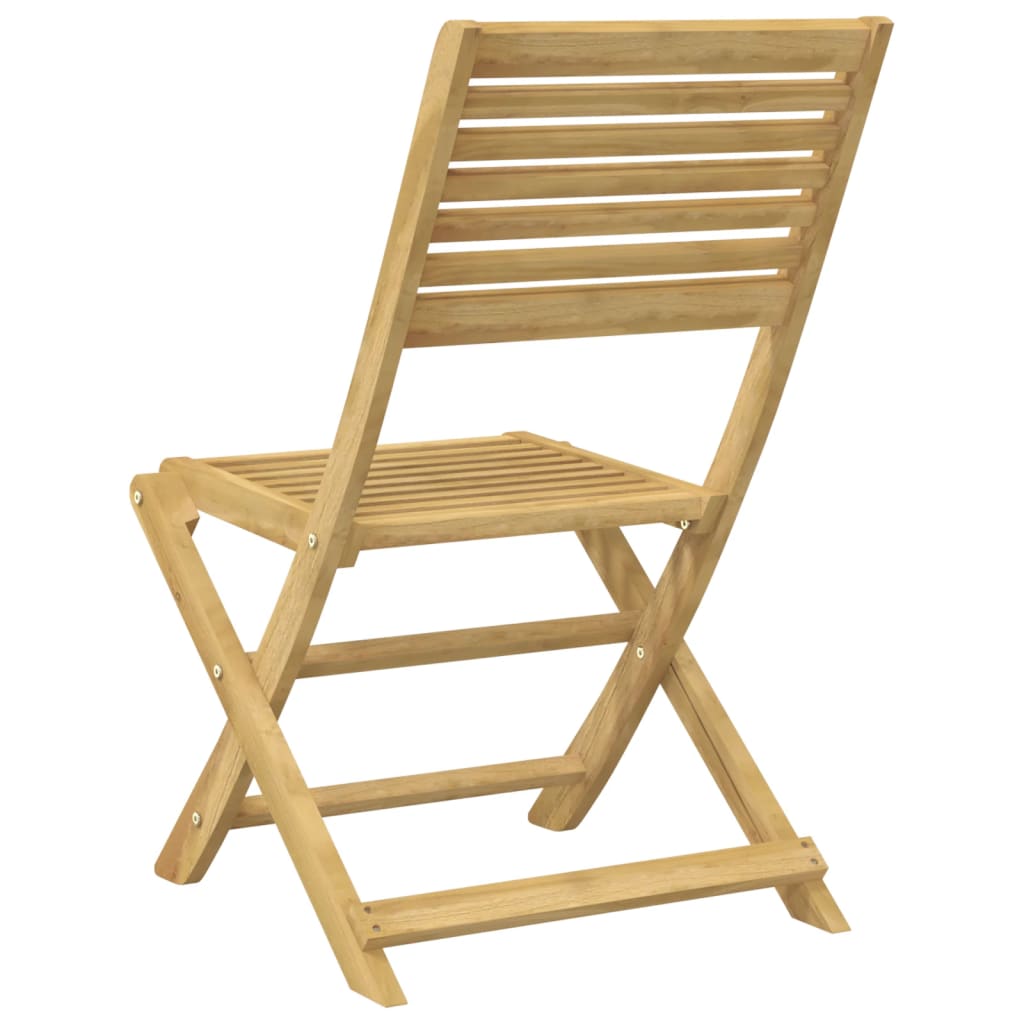 Folding Garden Chairs 2 pcs 48.5x61.5x87 cm Solid Wood Acacia