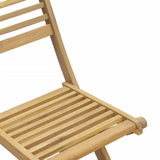 Folding Garden Chairs 2 pcs 48.5x61.5x87 cm Solid Wood Acacia