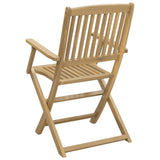 Folding Garden Chairs 2 pcs 58x54.5x90 cm Solid Wood Acacia