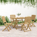 Folding Garden Chairs 4 pcs 57x49x90 cm Solid Wood Acacia