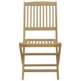 Folding Garden Chairs 4 pcs 57x49x90 cm Solid Wood Acacia