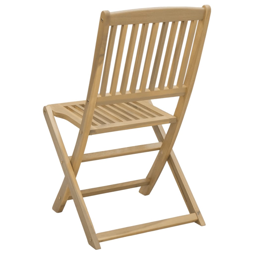 Folding Garden Chairs 4 pcs 57x49x90 cm Solid Wood Acacia