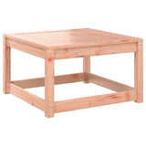 Garden Footstool with Cushions Solid Wood Douglas