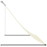Retractable Awning Cream 200x150 cm Fabric and Steel