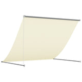 Retractable Awning Cream 200x150 cm Fabric and Steel