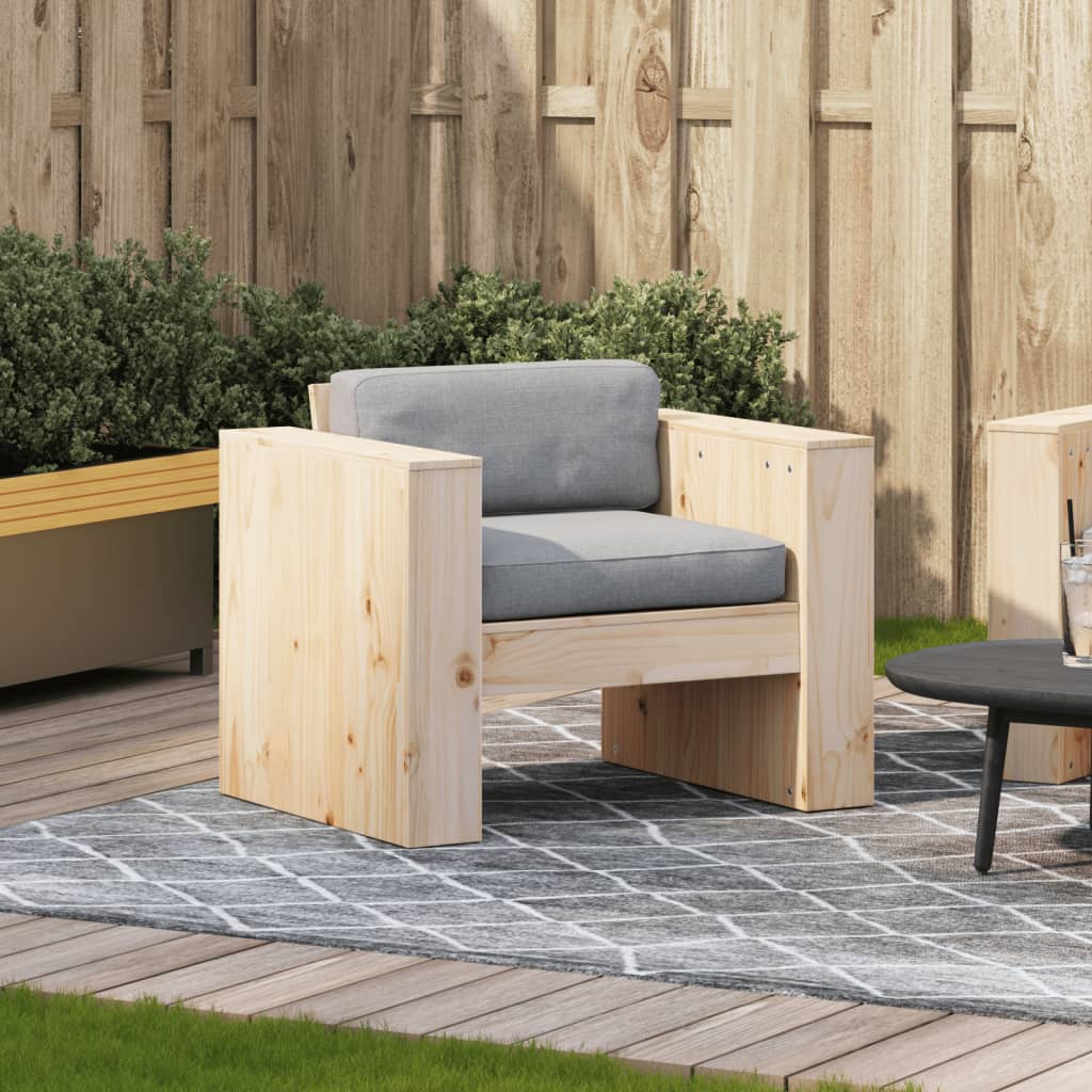 Garden Sofa 79x60x62 cm Solid Wood Pine