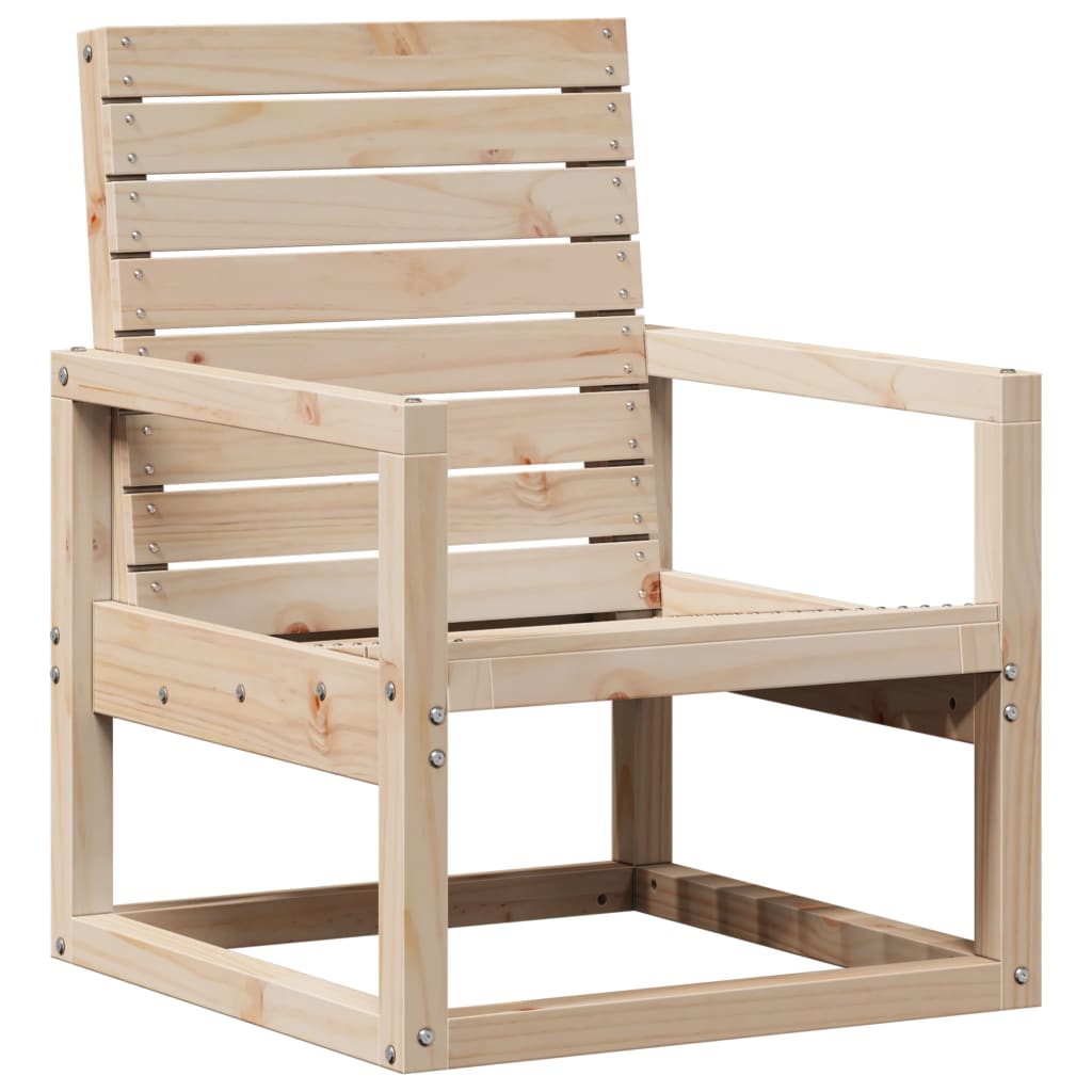 Garden Chair 57.5x63x76 cm Solid Wood Pine