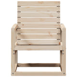 Garden Chair 57.5x63x76 cm Solid Wood Pine