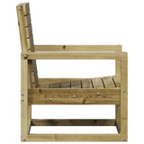 Garden Chair 57.5x63x76 cm Impregnated Wood Pine