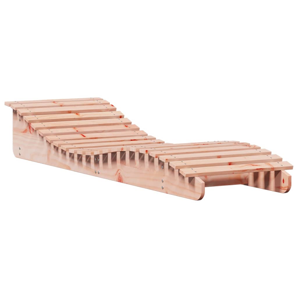 Sun Lounger 205x60x31.5 cm Solid Wood Douglas