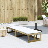 Garden Sofa Bench Extendable Impregnated Wood Pine